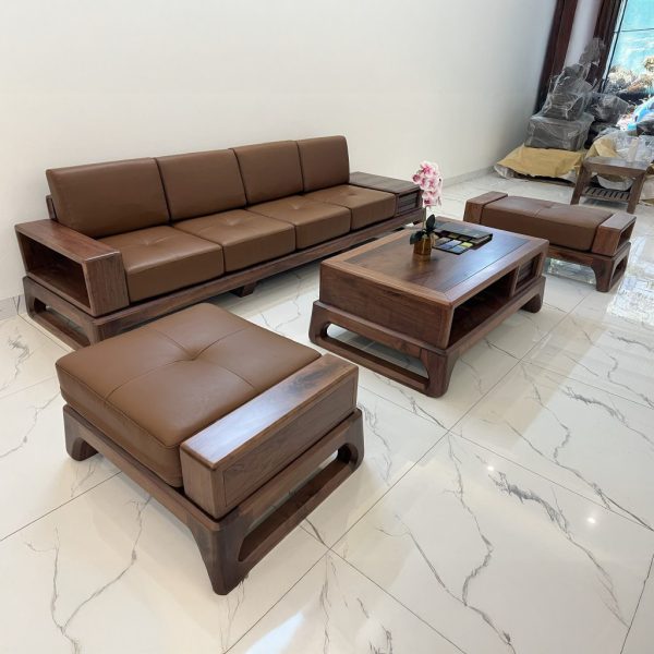Sofa Go Soi Nga Phun Mau Oc Cho Thiet Ke Hien Dai Chan Choai Sfg03